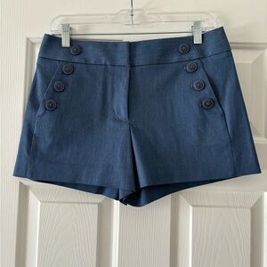 LOFT Blue Riviera Shorts